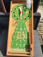 Grappig vintage trekbiljart / knikkerspel van het merk HOMAS, Antiek en Kunst, Antiek | Speelgoed, Ophalen of Verzenden