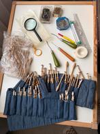 Compleet Kantklos Pakket - Meer dan 100 Klossen!, Hobby en Vrije tijd, Kantklossen, Ophalen, Gebruikt, Klos(sen)