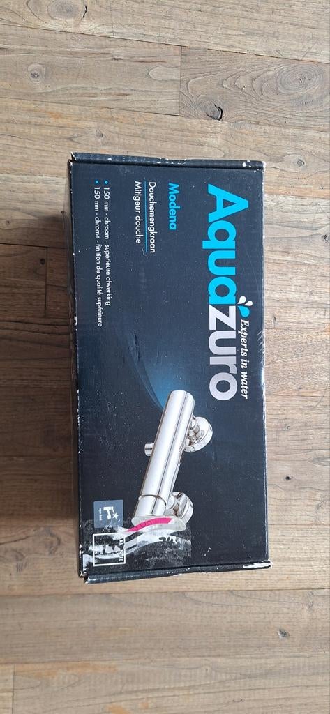 Nieuwe AquaZuro Modena Douchekraan Chroom 150mm, Ophalen of Verzenden, Nieuw, Chroom, Douche