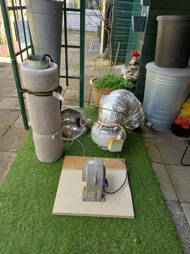 Kweek spullen, Ophalen, Afzuiger