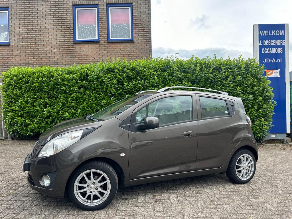 Chevrolet Spark 1.2 16V LT Airco, Elec.Pakket, Lmv, Dakrail!, Auto's, Voorwielaandrijving, Stof, Gebruikt, Parkeersensor