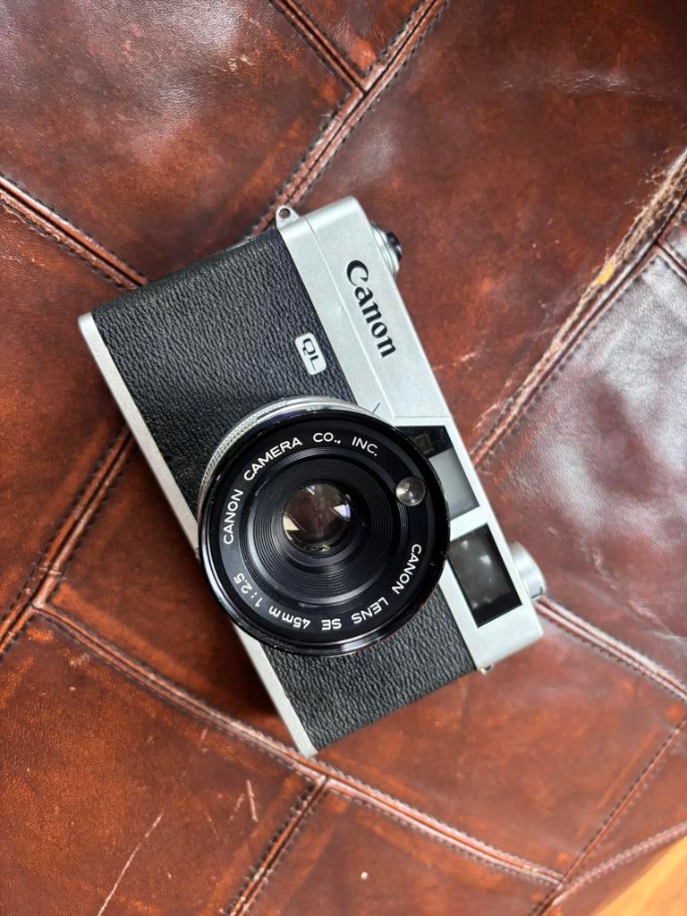Canon Canonet QL25, Audio, Tv en Foto, Fotocamera's Analoog, Ophalen of Verzenden, Gebruikt, Compact, Canon
