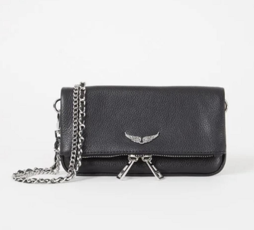 Nieuw Rock Nano clutch schoudertasje Zadig&Voltaire zwart, Overige merken, Zwart, Nieuw, Ophalen of Verzenden