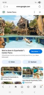 5 kaartjes aquamundo Erperheide, Drie personen of meer, Ticket of Toegangskaart