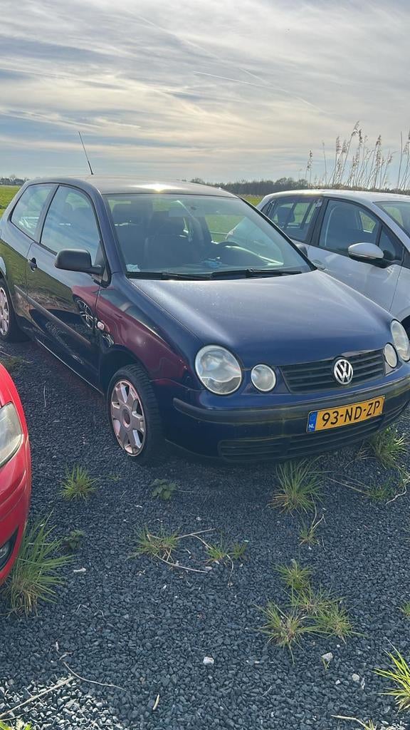 Volkswagen Polo 1.4 55KW 2003 Blauw, Ophalen of Verzenden