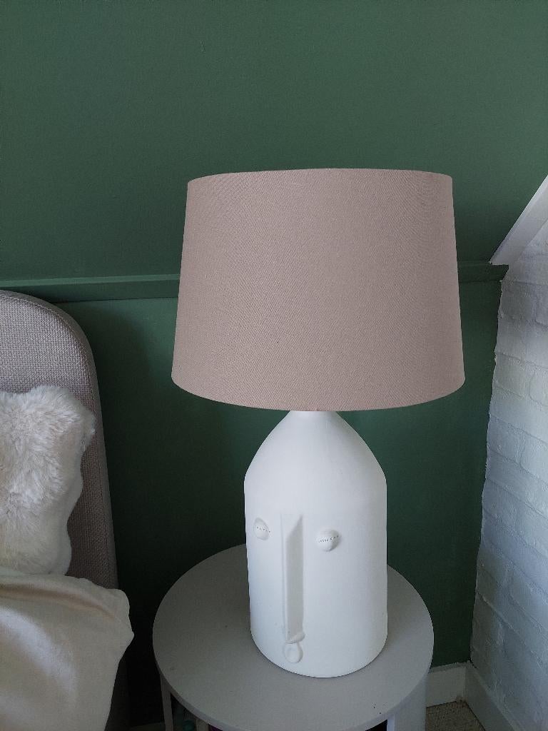 Prachtige lamp met gezicht, Ophalen of Verzenden, Zo goed als nieuw, Minder dan 100 cm