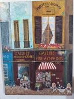 Franse Taferelen Schilderij 80x60, Ophalen