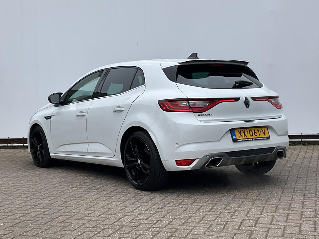 Renault Mégane 1.6 TCe GT 206pk Aut7 HUD 4 Control Voll.Ond, Gebruikt, 4 cilinders, 1650 kg, Wit