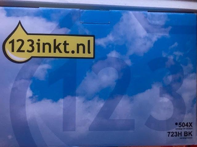 Te Koop : Canon 723 (HP 504) toners (N.V.), Ophalen of Verzenden, Nieuw, Toner, 123 Inkt