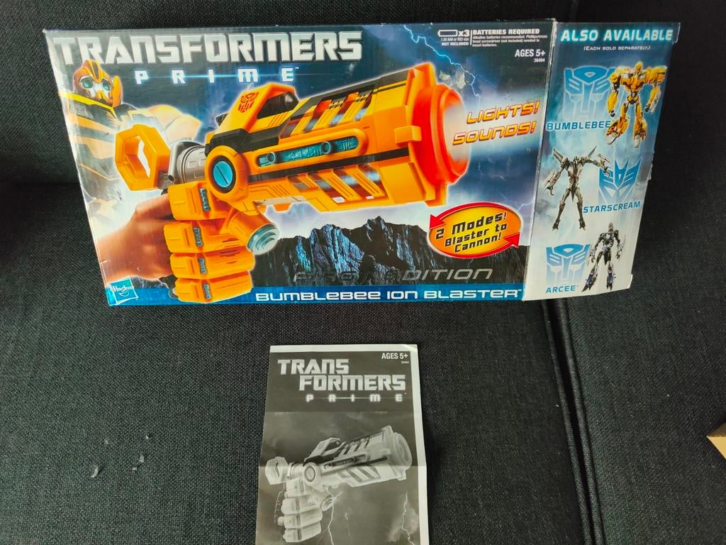 Bumblebee ion blaster, G1, Ophalen of Verzenden, Gebruikt, Autobots