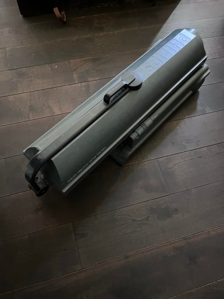 Philips Original Home Solaria zonnebank, Witgoed en Apparatuur, Ophalen, Gebruikt, Zonnebank enkelzijdig, Minder dan 10 lampen