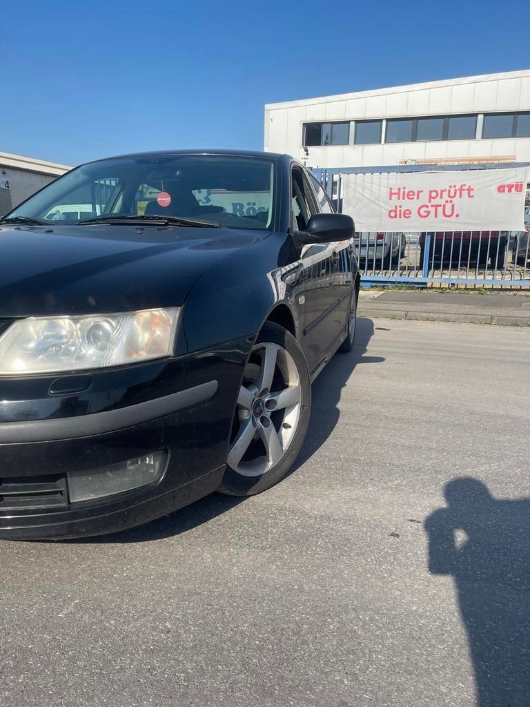 Saab 93 2004 aus Aachen, Auto's, Voorwielaandrijving, 4 cilinders, Zwart, Leder