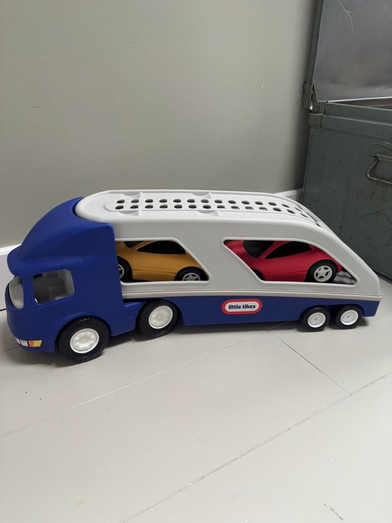 Little Tikes grote autotransporter, Kinderen en Baby's, Ophalen of Verzenden, Zo goed als nieuw