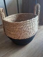 Set van 3 rieten zeegras manden met handige hengsels, Huis en Inrichting, Woonaccessoires | Schalen en Manden, Ophalen of Verzenden