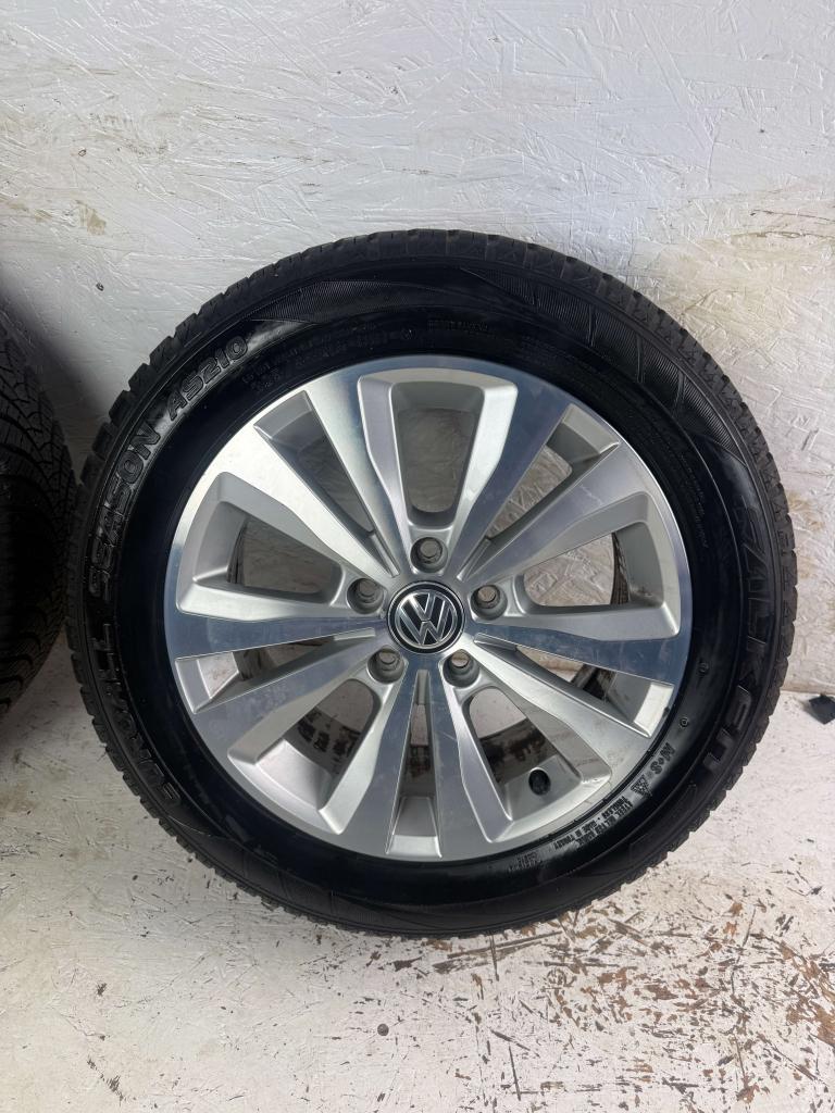 Originele Volkswagen Golf Caddy velgen 16" 5x112 Toronto 7mm, Niet ingevuld, Gebruikt, 16 inch, Banden en Velgen