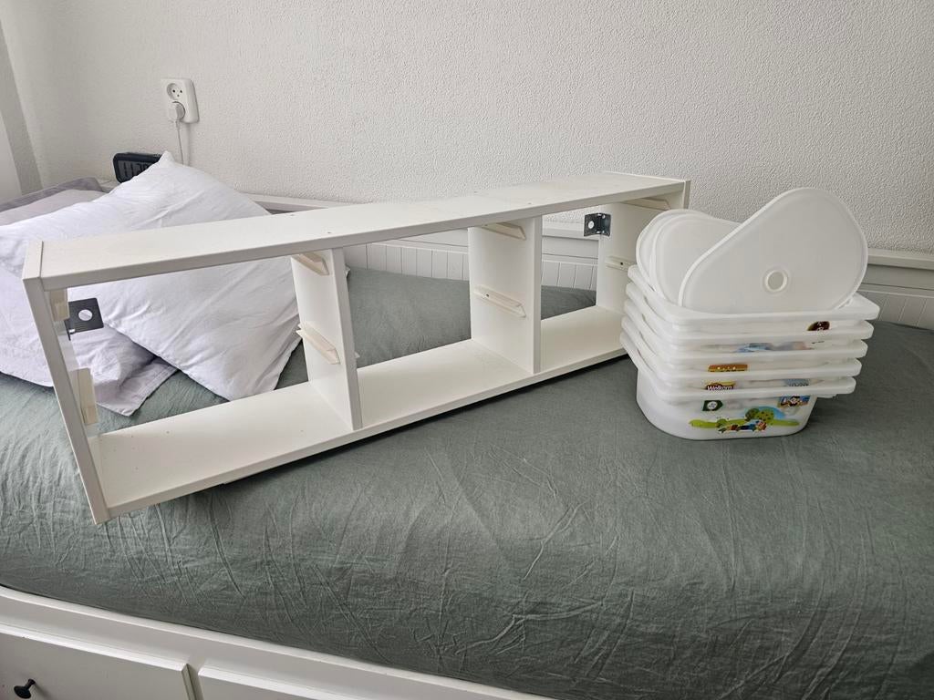 IKEA Trofast wandopberger met bakken, Ophalen, Gebruikt, Kast