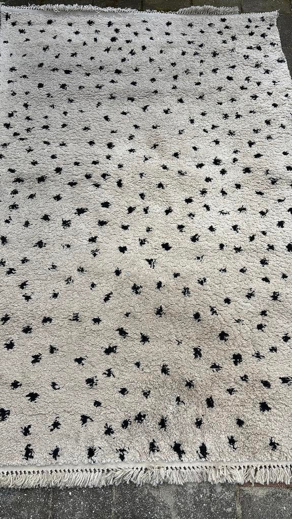 Vloerkleed Varami  stip van Karwei 230 x 160 cm, Ophalen, 150 tot 200 cm, 200 cm of meer, Zo goed als nieuw