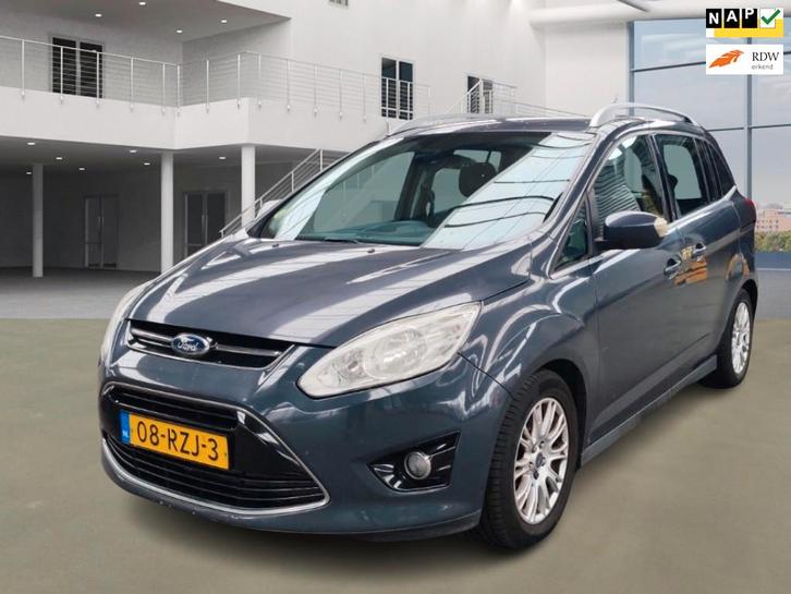 Ford Grand C-Max 1.6 TDCi Titanium 7p., Auto's, Ford, Bedrijf, Te koop, Grand C-Max, ABS, Airconditioning, Bluetooth, Centrale vergrendeling