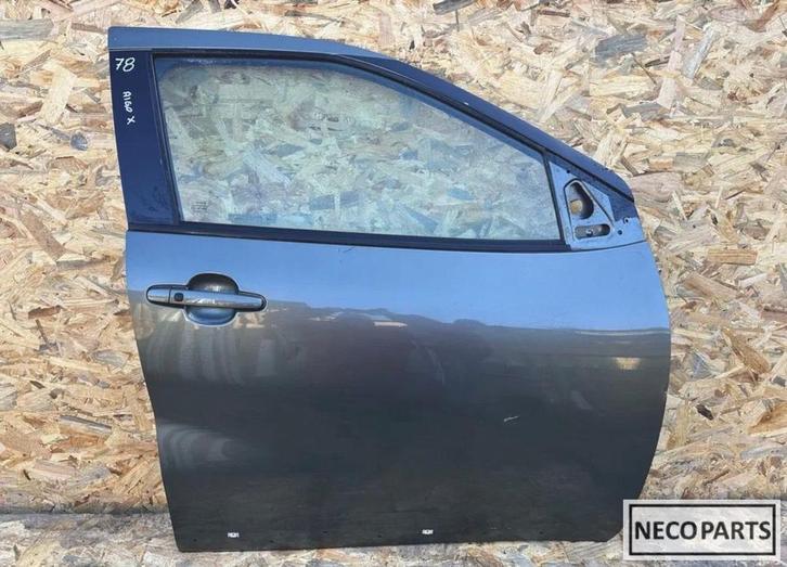 TOYOTA AYGO X PORTIER DEUR RECHTS COMPLEET ORIGINEEL, Auto-onderdelen, Carrosserie en Plaatwerk, Achterklep, Toyota, Achter, Gebruikt