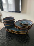 IKEA GLADELIG servies set blauw - zo goed als nieuw, Ophalen of Verzenden, Zo goed als nieuw, Overige stijlen
