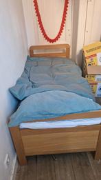 Auping Eenpersoons bed 80x190 - Verstelbare Instaphoogte, Verstelbaar, Eenpersoons, Zo goed als nieuw, 80 cm