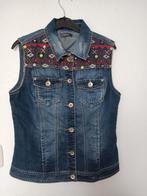 Z.g.a.n. mouwloos spijkerjasje maat 38., Ophalen of Verzenden, Zo goed als nieuw, Maat 38/40 (M), Blauw