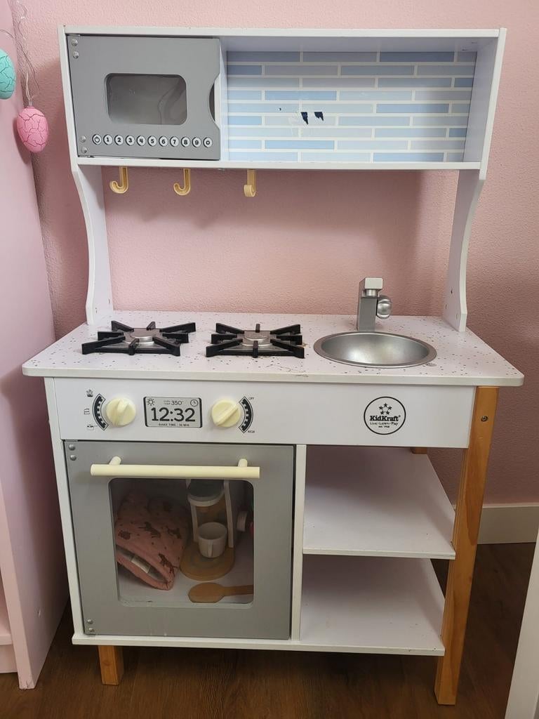 Houten speelgoedkeuken, Ophalen, Gebruikt