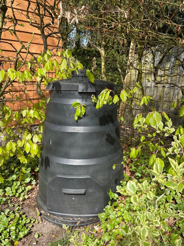 VAM Compostvat kunststof, Ophalen, Gebruikt