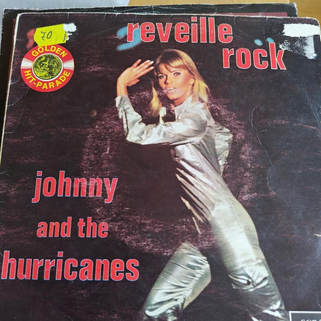 Johnny and the Hurricanes Reveille Rock (Golden Hit-Parade, Ophalen of Verzenden, 1960 - 1969, Gebruikt, 7 inch