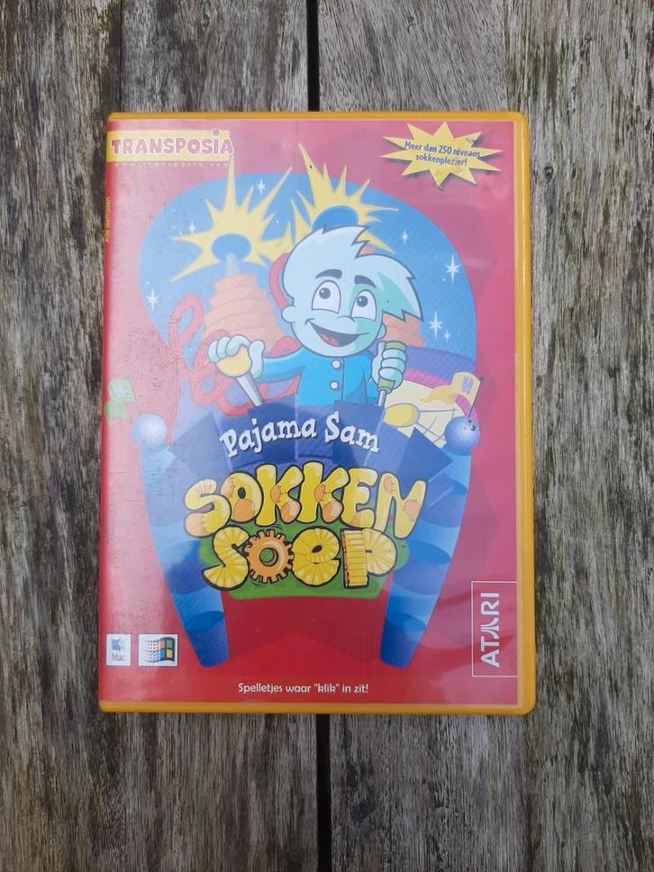 Pajama sam sokkensoep sokken soep, Spelcomputers en Games, Games | Pc, Zo goed als nieuw, 1 speler, Vanaf 3 jaar, Ophalen of Verzenden