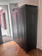 Grenen kast (mat zwart geverf), Ophalen