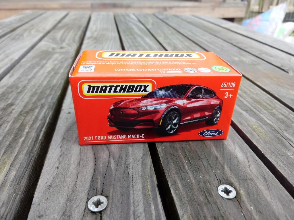 Ford Mustang Mach-E '21 Matchbox, Ophalen, Nieuw, Auto