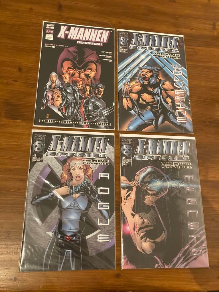X-Mannen Filmspecial en 3x Movie Prequel - Juniorpress - NL, Boeken, Strips | Comics, Meerdere comics, Ophalen of Verzenden, Zo goed als nieuw