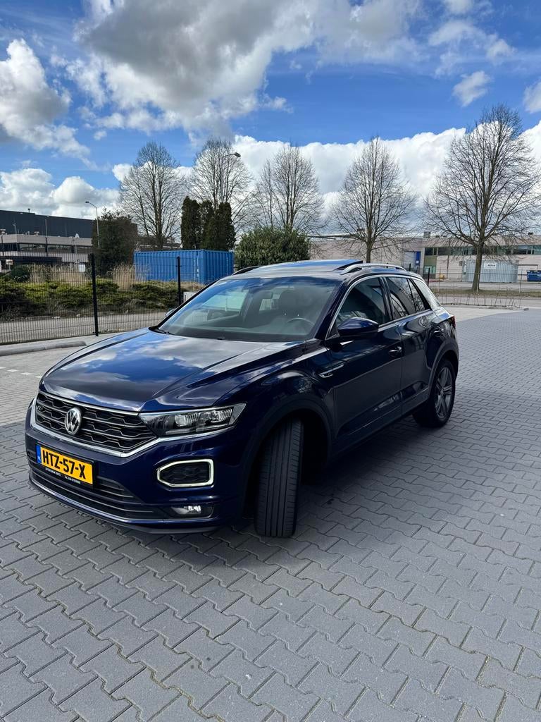 Vw t-roc 2.0 TSI 4 motion 3x R-Line, Auto's, Automaat, 15 km/l, 1984 cc, Blauw