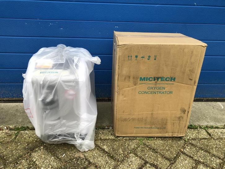 Zuurstofconcentrator 10 ltr/min nieuw, zeer rustig, Diversen, Braces