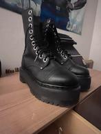 Nieuwe zwarte platform laarzen, Zwart, Lage of Enkellaarzen, Nieuw, Ophalen of Verzenden