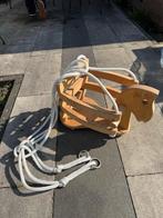 Houten babyschommel paard, Ophalen, Gebruikt