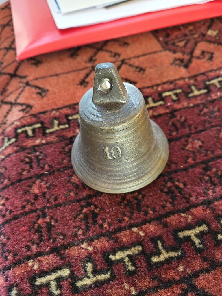 Koperen bel, Antiek en Kunst, Antiek | Koper en Brons, Ophalen of Verzenden