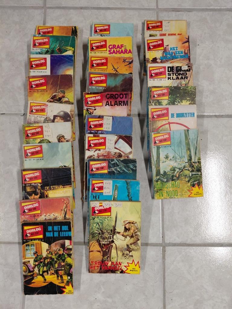Grote collectie Oorlog Maxi pocketstripboeken (26 stuks), Diverse, Ophalen of Verzenden, Algemeen, Tweede Wereldoorlog