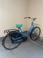 Fiets kleur blauw draagt tot 150 kilo, Ophalen, Zo goed als nieuw