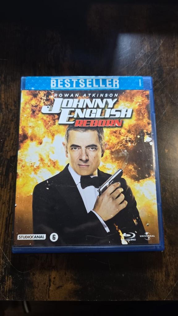 Johnny English Reborn Blu-ray, Cd's en Dvd's, Blu-ray, Ophalen of Verzenden, Gebruikt, Humor en Cabaret