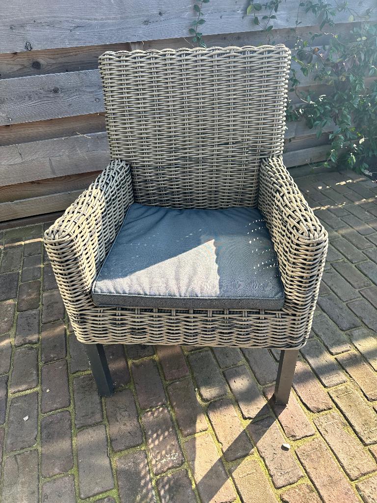 5 tuinstoelen B7 club, Tuin en Terras, Ophalen, Gebruikt, Kunststof
