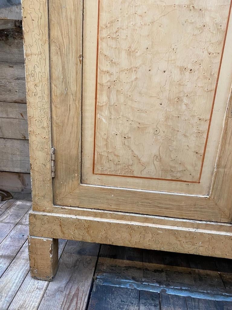 Antiek brocante Franse kast dressoir, Ophalen