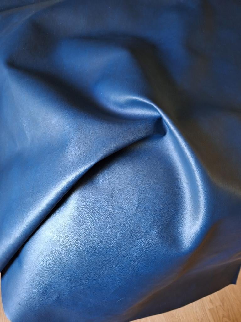Blauw skai leer, Ophalen of Verzenden