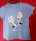 Leuk meisjes setje maat 124-128 broekje en shirt, Ophalen, Zo goed als nieuw, Meisje, Shirt of Longsleeve