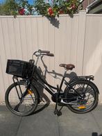 Popal fiets met voordrager en krat 24 inch, Ophalen, Gebruikt, 24 inch