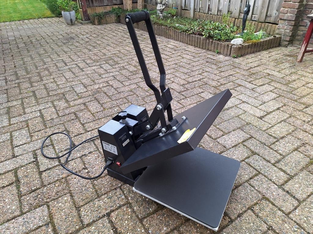 Drukpers stof, Ophalen