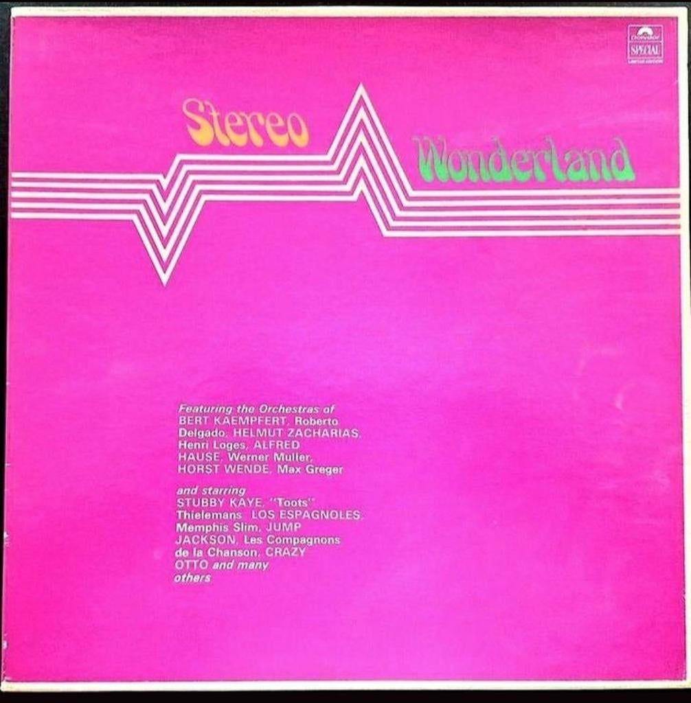 3-LP/BOX  VERZAMEL - Stereo Wunderland, Ophalen of Verzenden, Zo goed als nieuw, 12 inch, Pop