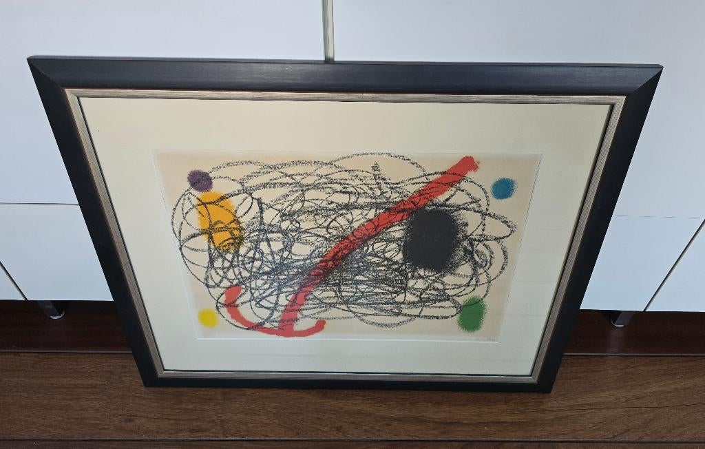 MIRO zeefdruk, Antiek en Kunst, Ophalen