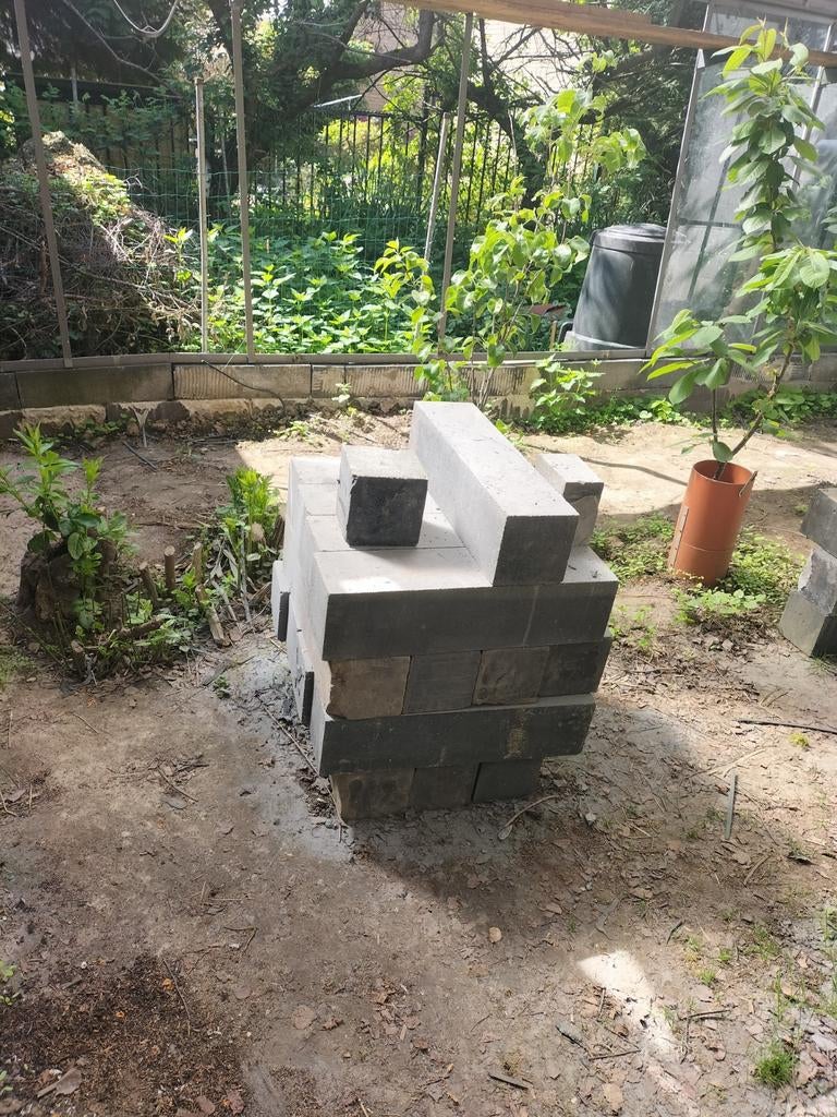 Stapelblokken, Tuin en Terras, Bielzen en Borders, Ophalen, Nieuw, Minder dan 100 cm, Minder dan 25 cm